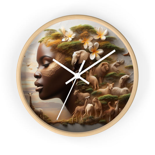 "Mother Nature" Wall Clock
